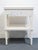 Pottery Barn Clara Lattice Collection Contemporary Modern 21" Nightstand in Sky White Finish For Sale - Image 11 of 13