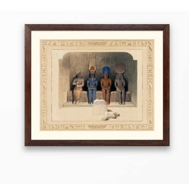 Atelier Aria Lumae Antique Egyptian Revival Temple Pharaonic Archeological Study Fine Art Gallery Board Print 30 X 24 For Sale - Image 15 of 16