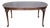 Late 20th Century Stickley Oval Solid Mahogany Dining Table Queen Anne Style For Sale