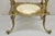 Antique French Victorian Bronze 2 Tier Onyx Stone Plant Stand Accent Side Table For Sale In Philadelphia - Image 6 of 15