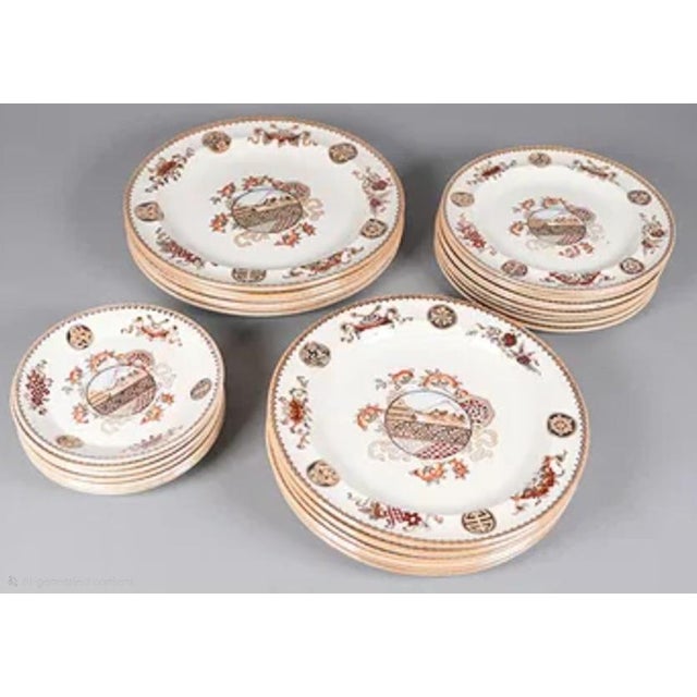 Ceramic Wedgwood 70-Piece Circa 19th Century Dinnerware Set For Sale - Image 7 of 13