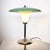 Mid-Century Bauhaus Table Lamp in Green Color, Germany, 1950s For Sale - Image 10 of 11