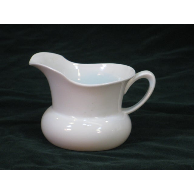 1930s Art Deco Demitasse / Tea, Lunch Set 4 Place Setting, White Porcelain p.a.l.t. Czecho-Slovakia For Sale - Image 11 of 18