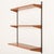 Brown Vintage Danish Teak Shelving Unit by Kai Kristiansen for FM Møbler, 1960s For Sale - Image 8 of 11