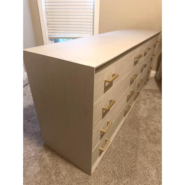 Asian Mitchell Gold + Bob Williams Ming 8-Drawer Mahogany Dresser For Sale - Image 3 of 7