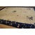 Beige 1920s Rectangle Hand Knotted Wool Antique Open Field Medallion Blue Large Rug For Sale - Image 8 of 11