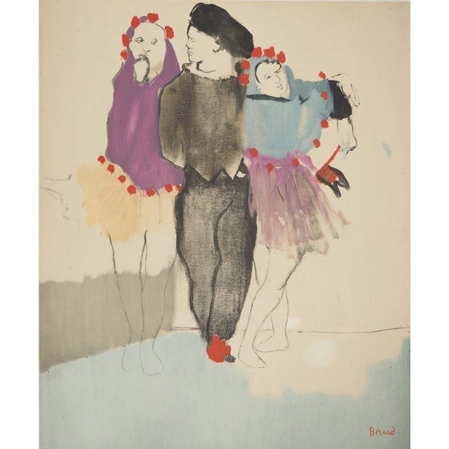 Modern Christian Berard, Ballet, The Three Friends, Lithograph For Sale - Image 3 of 6