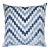 The House of Scalamandré Ankara Pillow, Pacific For Sale