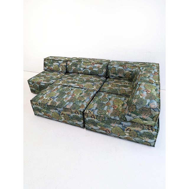 Trio Modular Sofa by Franz Hero & Karl Odermatt for Cor, 1970s, Set of 5 For Sale - Image 10 of 13