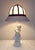 Vintage Italian Table Lamp Depicting a Reading Girl in Stonelite, 2000s For Sale - Image 13 of 13