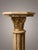 2000 - 2009 Baroque Marble and Brass Columns, Set of 2 For Sale - Image 5 of 6