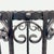 Metal Hand Forged Iron Umbrella Stand (50cm) Antique Copper Scrollwork Design For Sale - Image 7 of 9
