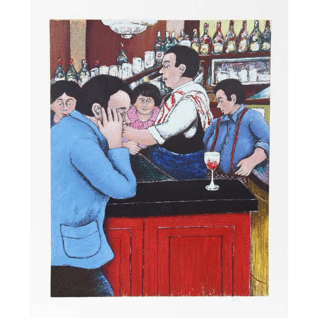 David Azuz, Solitude, Lithograph For Sale