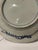 Antique Blue and White 17" Wide Fuyode Plate - Circa 1830 For Sale - Image 14 of 17