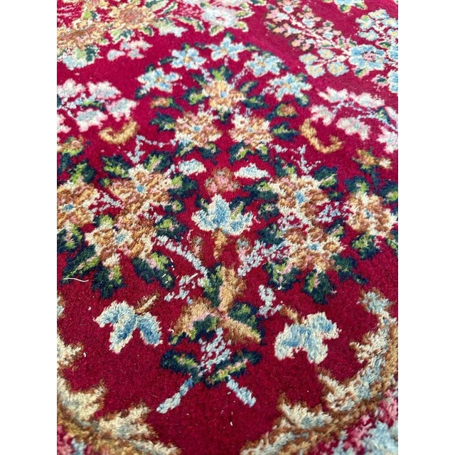 Large Floral Kirman Style Rug, 1930s For Sale - Image 15 of 18