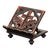 Early 20th Century French Carved Mahogany Folding Bible Book Stand For Sale