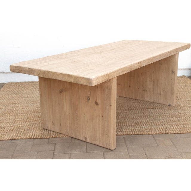 The Bastide, 84" Reclaimed Wood Tavern Table For Sale - Image 16 of 16