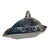 19th Century British Staffordshire Pottery Blue & White Lidded Vegetable Bowl. Stunning & Rare! For Sale