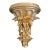 Vintage Pineapple Gilt Finish Gold Shelf Bracket For Sale