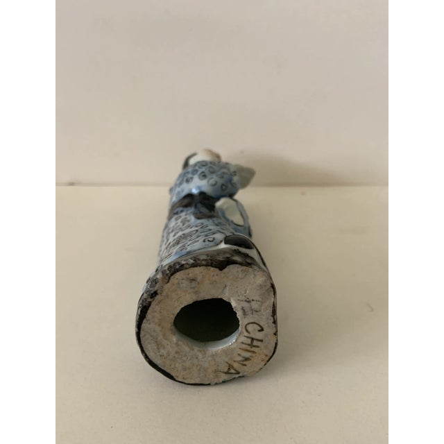 1930s Chinese Male Chinoiserie Figurine For Sale In New York - Image 6 of 8