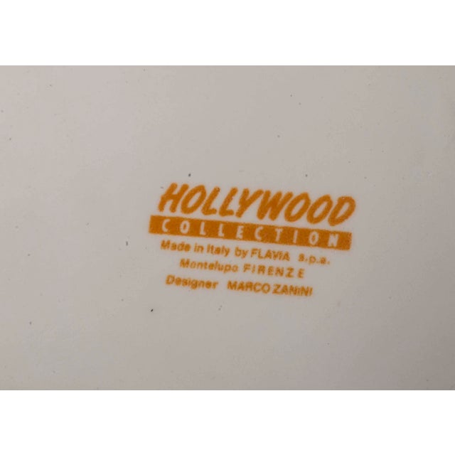 Postmodern Greta 3059 Butter Dish by Marco Zanini for Bitossi, 1980s For Sale - Image 3 of 6