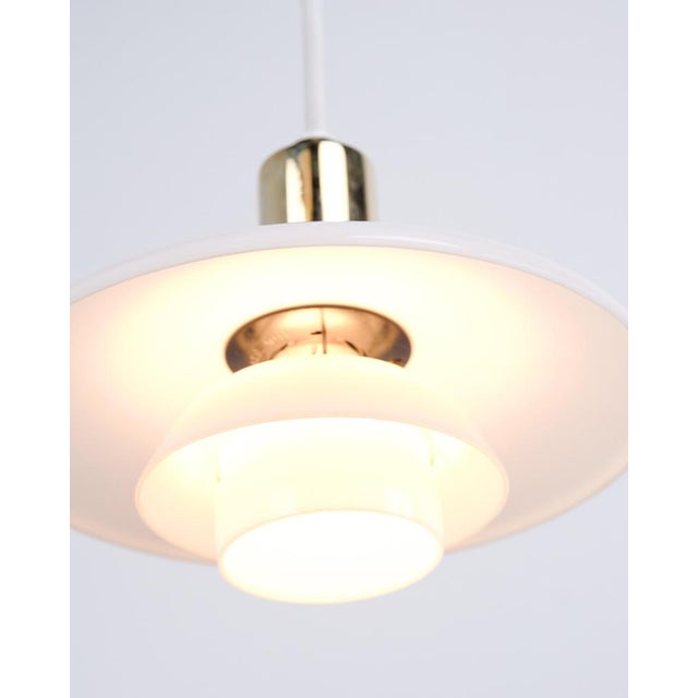 Metal Model PH 2/1 Pendant Lamp in Brass by Poul Henningsen for Louis Poulsen For Sale - Image 7 of 12
