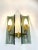Vintage Smoked Glass Wall Lamps, Italy, 1960, Set of 2 For Sale - Image 6 of 8