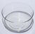 Glass Art Deco Style Large Clear Wide Hand Blown Crystal Bowl Serving Piece For Sale - Image 7 of 13