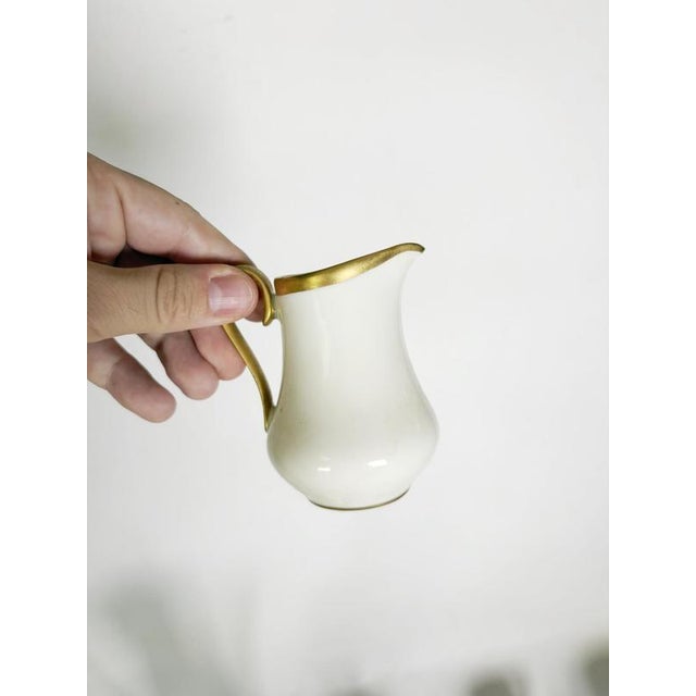 White Porcelain Coffee Service, France, 20th Century, Set of 18 For Sale - Image 13 of 18