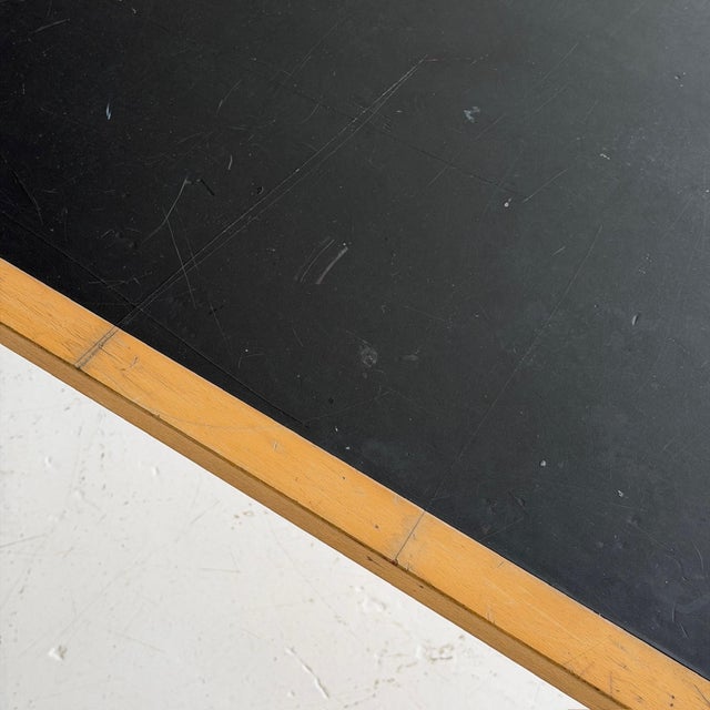 Vintage Rectangle Table/Desk by Rud Thygesen and Johnny Sørensen for Magnus Olesen For Sale In Chicago - Image 6 of 10