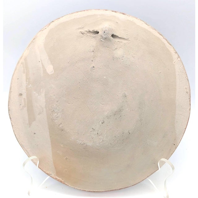 Bitossi 1950s Tonalá Mexico Decorative Plate For Sale - Image 4 of 9