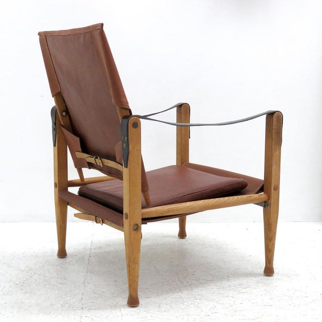 1960s Safari Chair by Kaare Klint, 1969 For Sale - Image 5 of 10