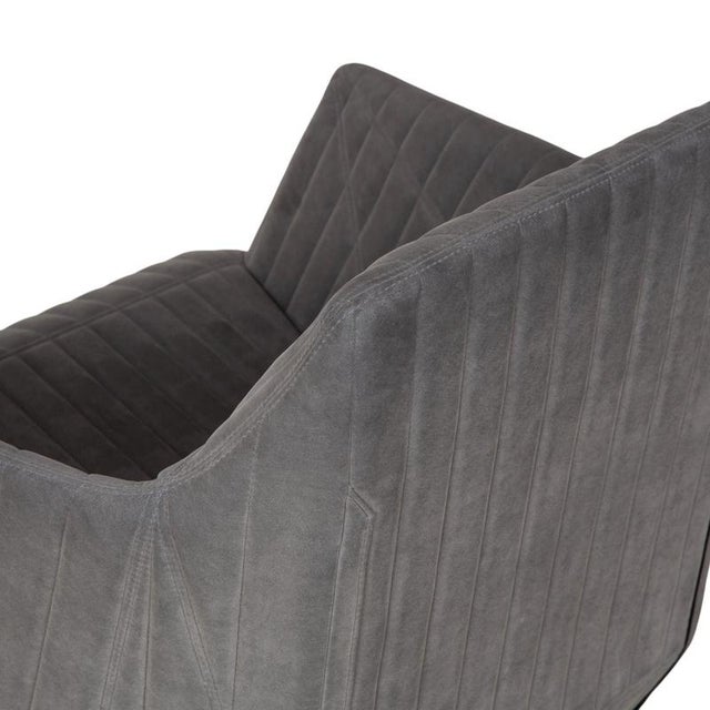 Facet Armchair in Gray Fabric from Ligne Roset For Sale - Image 5 of 17