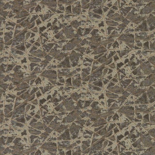 Harlequin Shatter Wallpaper in Gold/Zinc For Sale