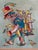 1970s The Walking Shop Painting by Jovan Obican, Croatia 1970 For Sale - Image 5 of 15