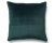 Traditional The House of Scalamandré Torino Velvet Pillow, Spruce For Sale - Image 3 of 3