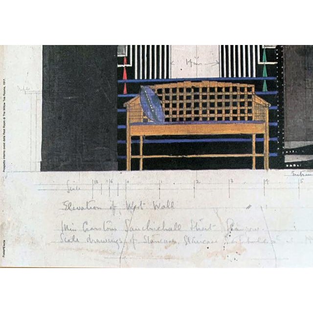 Charles Rennie Mackintosh, Certaldo 1988 The Willow Tea Rooms Poster, 1988 Offset Lithographic Poster Printed in Italy in...