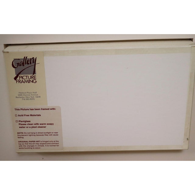 Late 20th Century “Big Olives, Little Olives” Serigraph by Beryl Cook - Framed For Sale - Image 10 of 10