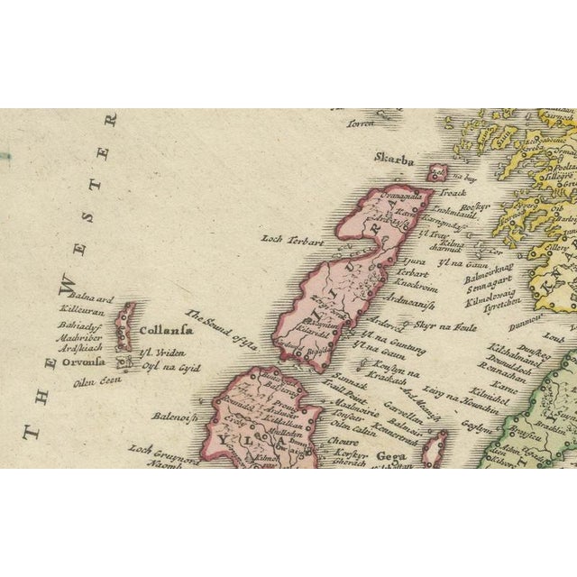 Antique Map of Scotland by Johann Baptist Homann, 1710 For Sale - Image 11 of 17