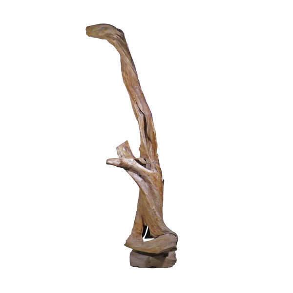 Inspired by the beauty of natural roots formation, this organic teak root sculpture is handcrafted from one piece of...