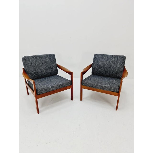 Mid-Century Easy Lounge Chair in Teak by Illum Wikkeslo Eilersen, 1960s For Sale - Image 11 of 11
