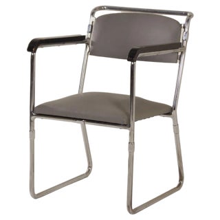 Hopmi Tube Chair by H. F. Mertens for Pastoe, 1930s For Sale