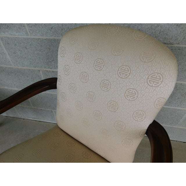 Southwood Georgian Queen Anne Style Fireside Accent Arm Chairs - A Pair For Sale - Image 12 of 18