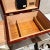 Brown Vintage Cigar Box by Paradigm Humidor Co., Wood With Marquetry Inlay For Sale - Image 8 of 10
