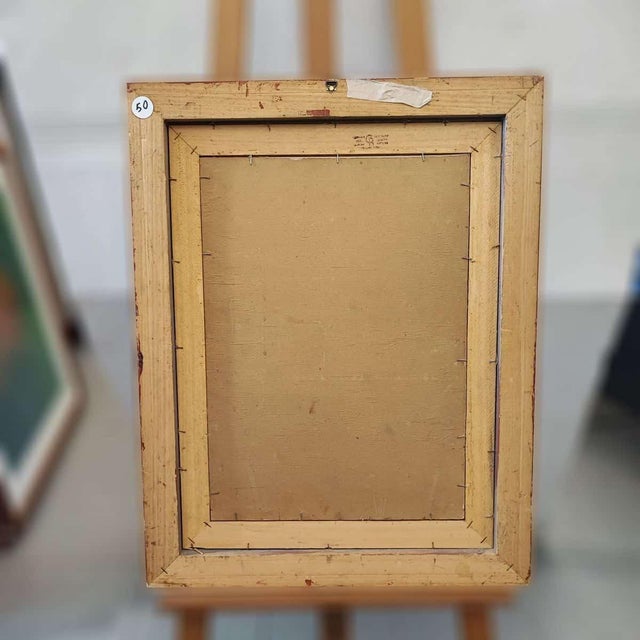 Xavier Bueno, Still Life, 1965, Mixed Media on Cardboard, Framed For Sale - Image 6 of 10