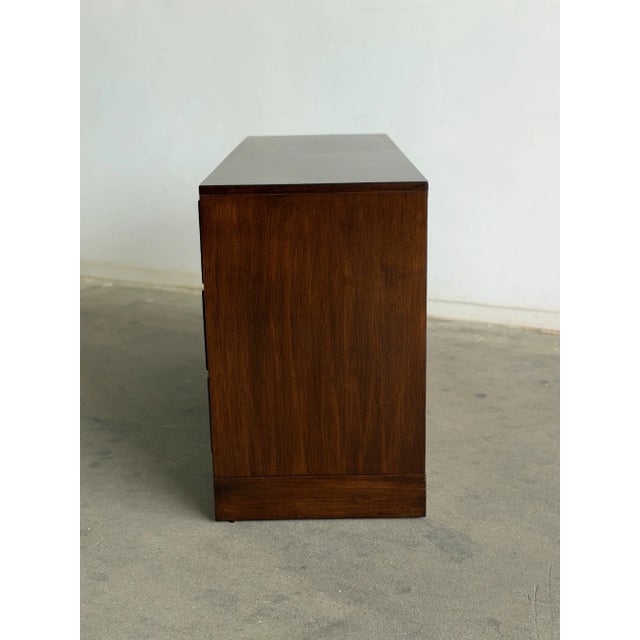1980s Minimal Dresser With Sculpted Legs For Sale - Image 11 of 12