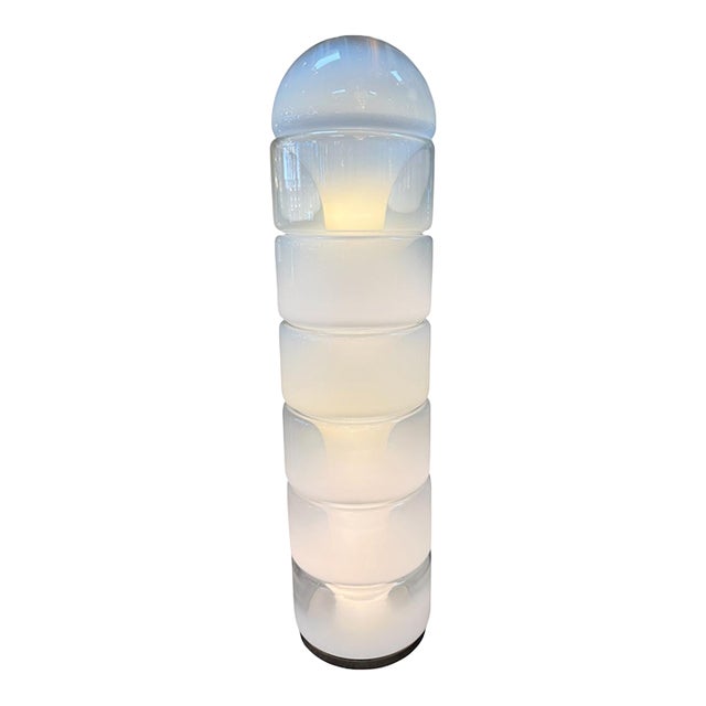 Carlo Nason “Sfumato” Lt316 Murano Glass Floor Lamp for Vetrerie Nason For Sale