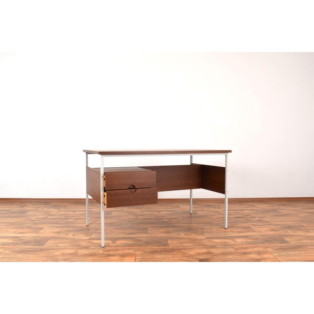 Mid-Century Modern Danish Teak Desk, 1970s For Sale - Image 4 of 18