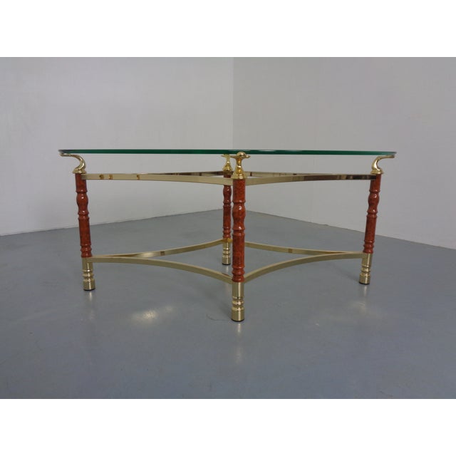 Hollywood Regency Glass Tables, Italy, 1970s, Set of 2 For Sale - Image 11 of 18