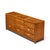Brown Hickory Manufacturing Mid Century Walnut and Brass Campaign Dresser For Sale - Image 8 of 9